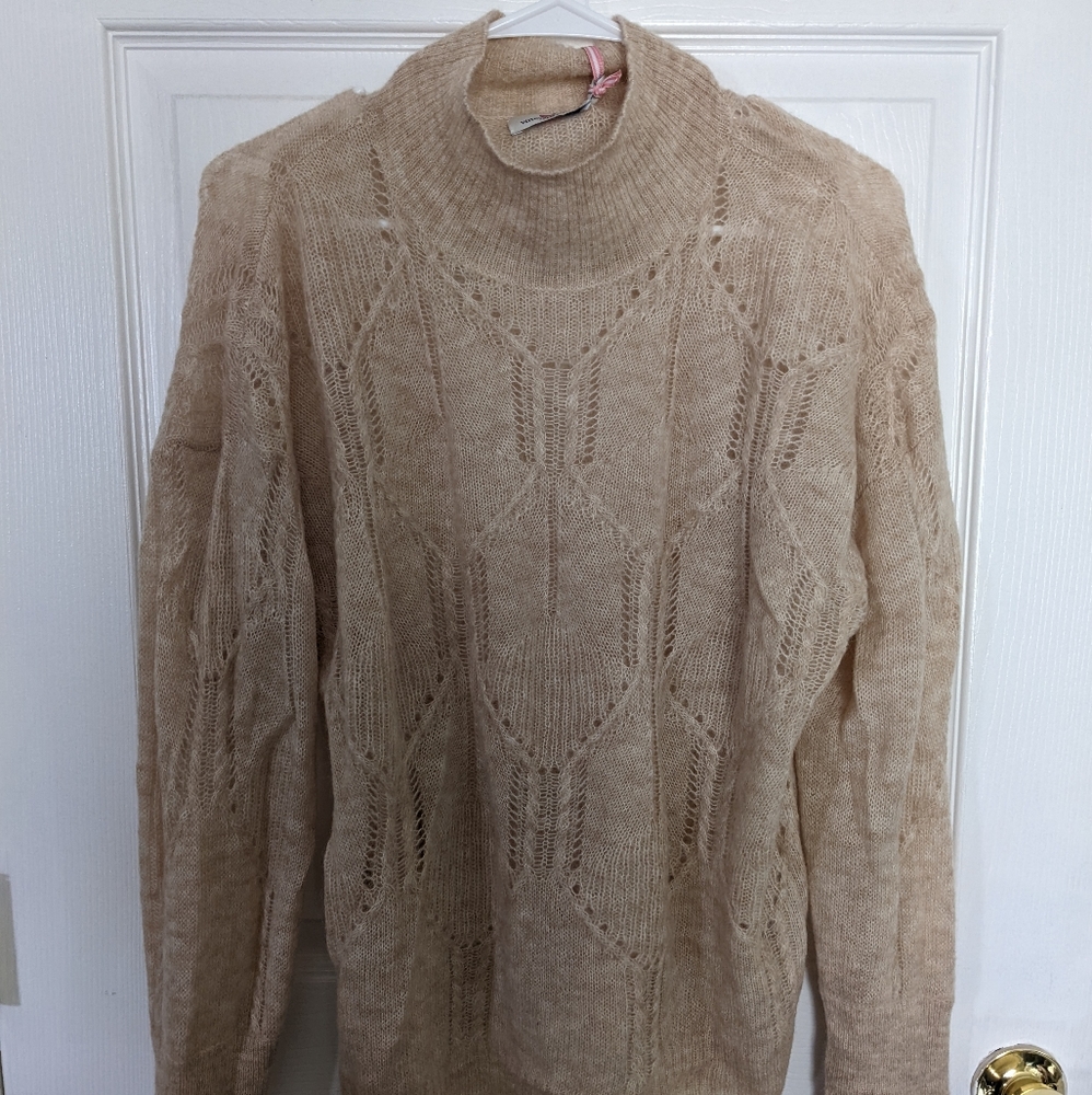 NWT Vineyard Vines Airy Fisherman Mock Sweater
